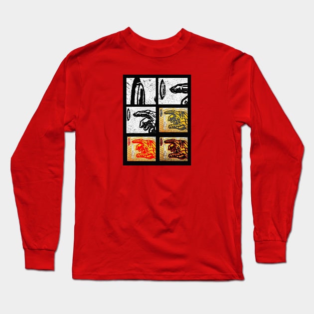 Pushing buttons 2 Long Sleeve T-Shirt by Borges